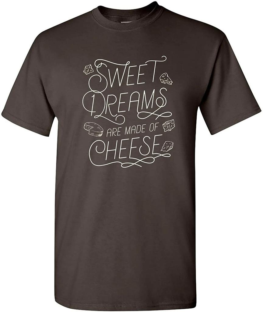 Sweet Dreams are Made of Cheese - Funny 80s Song Lyrics Parody T Shirt
