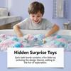 6-Pack Assorted Shape Bath Bombs Gift Set, Mermaid Themed Fizzing Bath Bombs with Rich Lather for Kids