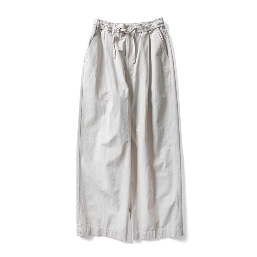 THOMASMORE Cotton Linen String Pants - Light Beige