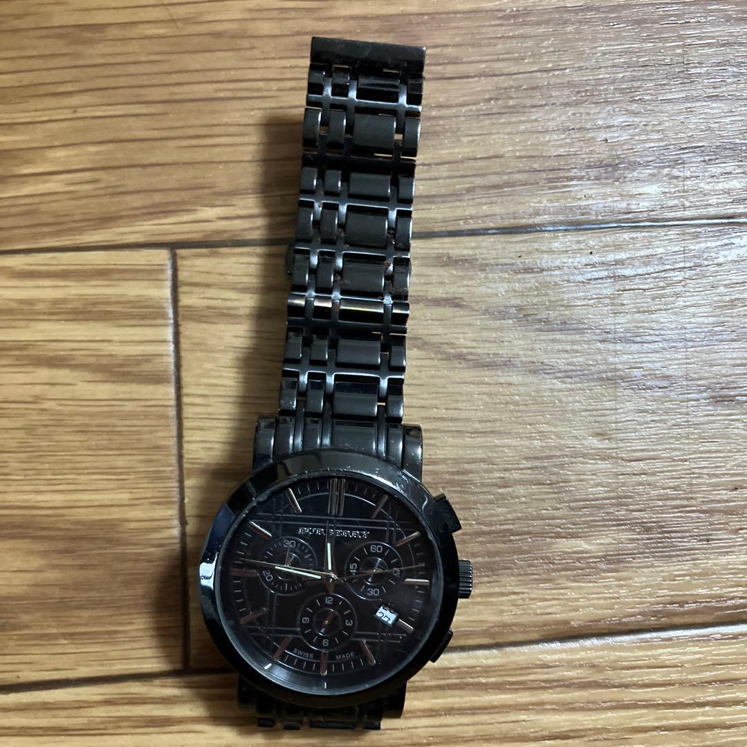 Used Burberry BU1373 black watch