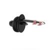 Rotundity Car Phone Holder Black Plastic 17mm Ball Head Base Hidden Barb Style Universal Ball Mount Clip