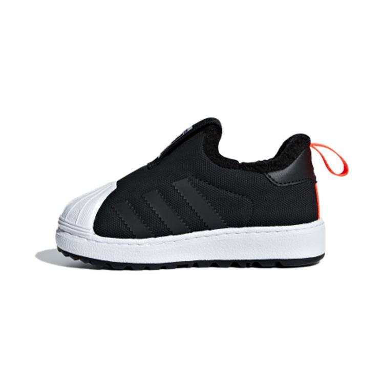 

Adidas Originals SUPERSTAR Winter 360 I Low top Toddler Shoes Black White Infant And Toddler B22472 21