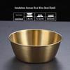 Korean Style 304 Stainless Steel Handleless Bowl