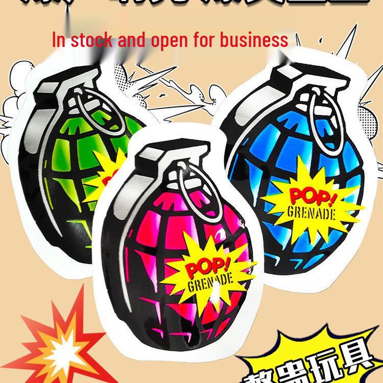 Exploding Prank Toy: Self-Exploding Grenade Balloon for Scare and Mischief