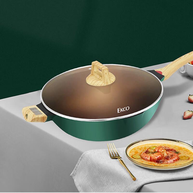 EKCO 32cm Non-stick Aluminum Alloy Stir-fry Wok