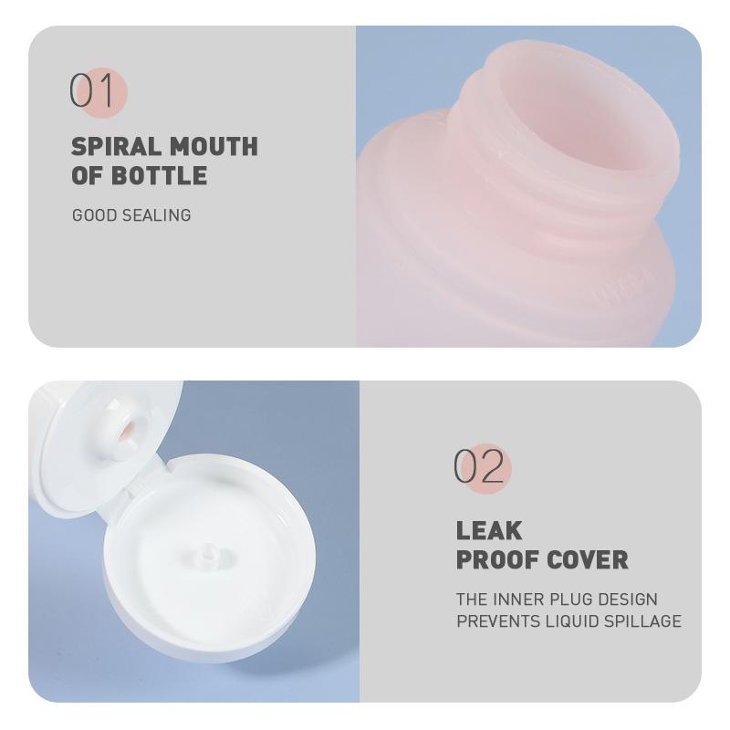 Nachfüllbares Reiseflaschenset für Kosmetiklotion, Tonerspray, Shampoo, wichtige Cremeflaschen, leerer Behälter für Toilettenartikel