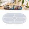 Silicone Silicone Tray Mold Raised Rim Epoxy Resin Mold High Quality Cake Mold  DIY Crafts