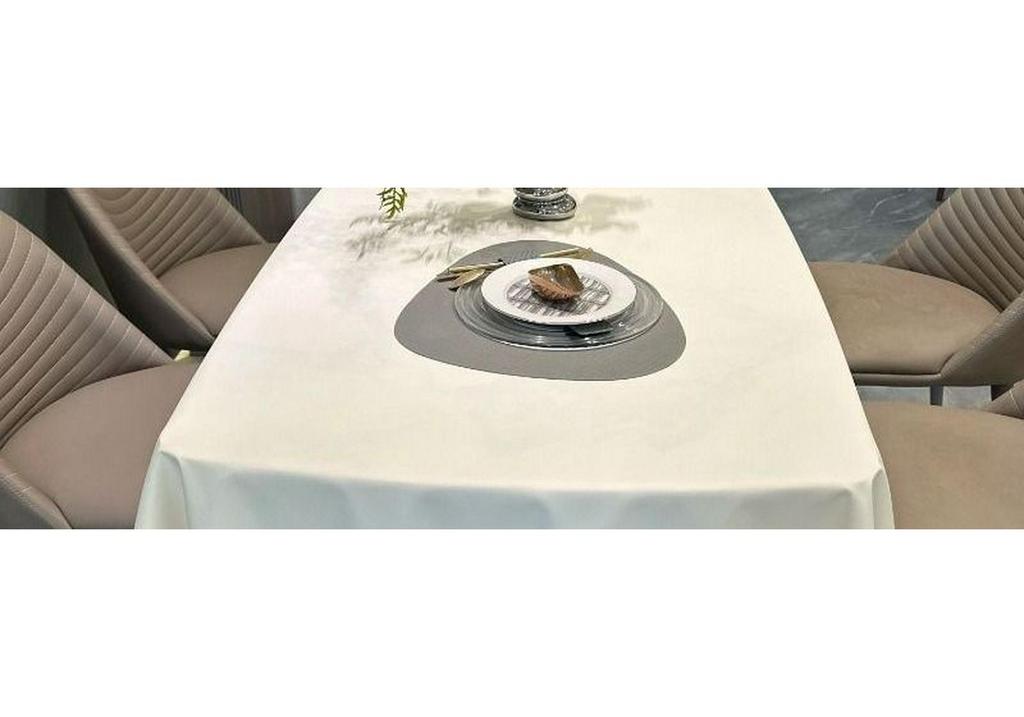 Luxurious Soft Leather Tablecloth - Lightweight, Wash-Free, Perfect for Dining or Coffee Tables, Rectangular or Oval, Popular Choice