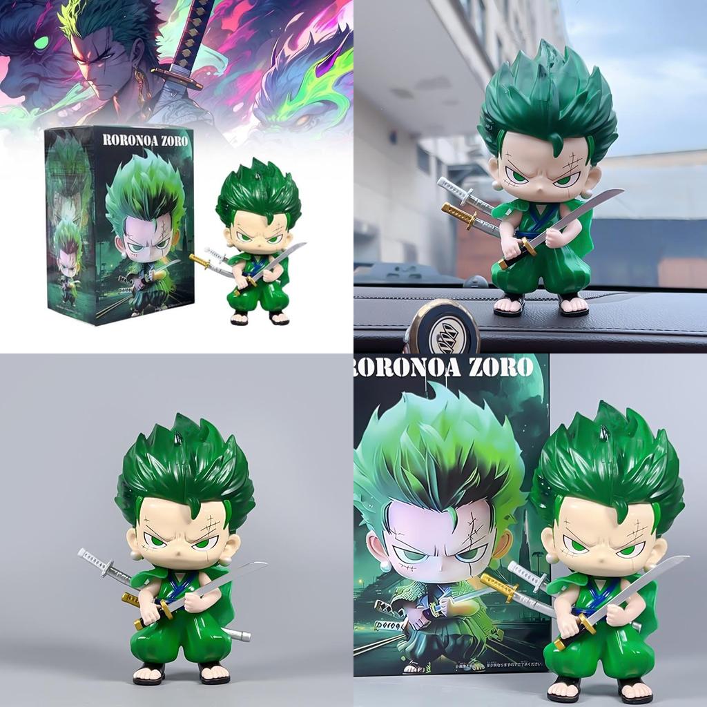 Charming Piece Zoro Gk Model Cute Anime Figure Ideal For Home And Office Decoration