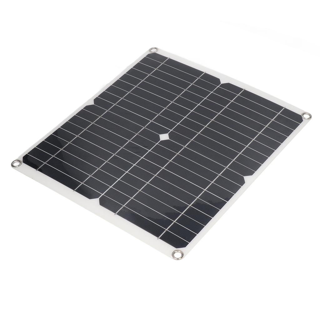 Solarmodul-Kit Mono Intelligenter Schutz Flexibles Solarmodul mit 100A Regler für Inselbetrieb
