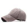 Simple light board fashion cap washed baseball cap men's and women's outdoor sunshade casual hat tide