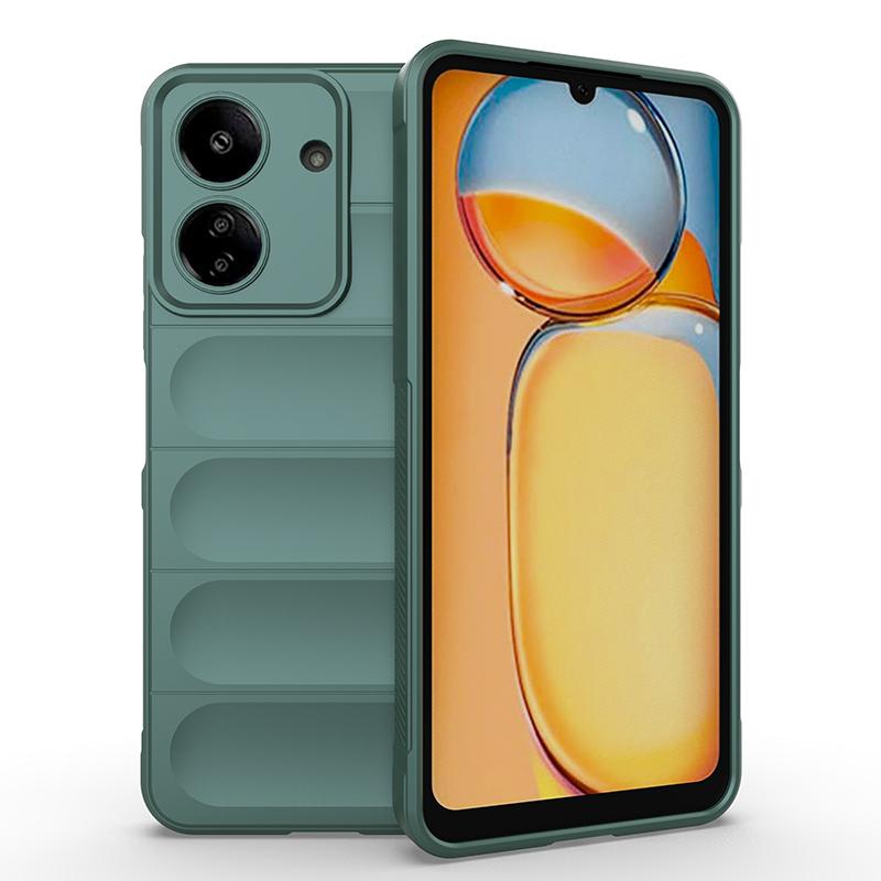 Shockproof Case For Redmi 13C 13 C Redmi13 Liquid Silicone Back Coque for Xiaomi Redmi Note 13 Pro Plus Note13 4G 5G Phone Cover
