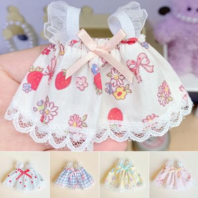 Kıyafet Süsleme Prenses Elbisesi Moda Elbiseler Etek 10~15cm Pamuklu Bebek/EXO İdol Bebekler İçin
