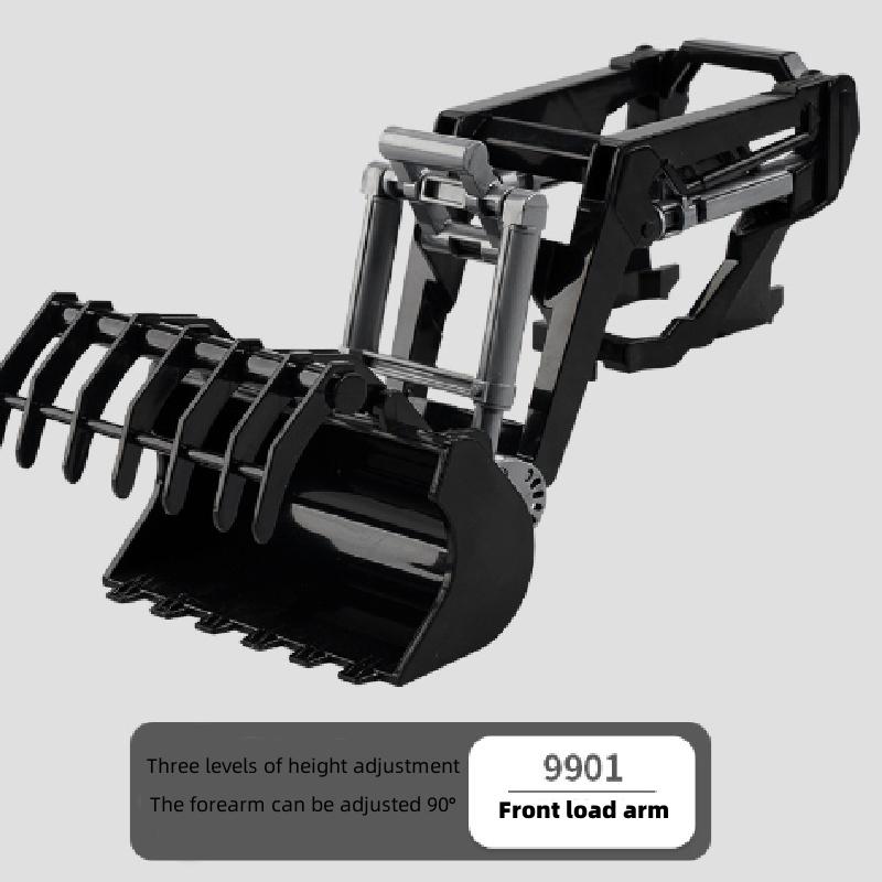 2.4g Alloy Rc Farmer Engineering Tractor Toy For 4-6 Years Kids
