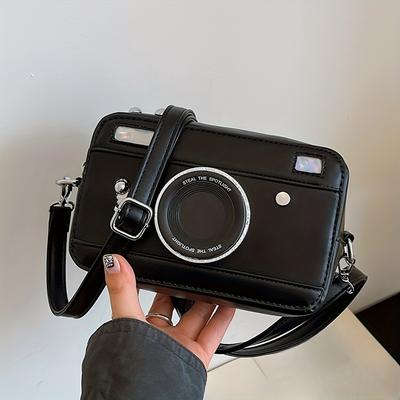 Personalized and Creative Mini Camera Bag Retro Crossbody Versatile Bag Niche Box Bag Fresh Chain Small Square Bag