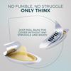 Manforce Epic Thinx Ultra Thin Condoms For Men 10 Count 0.03mm Vegan Easy Peel Pack Disposable Pouch Latex Safe