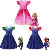 In-Stock Halloween Cartoon Princess Cosplay Dress for Girls