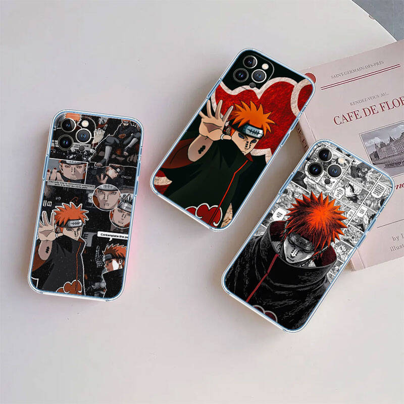 MH5 Pain Akatsuki NARUTO Phone Case for Motorola Edge 20 30 S30 40 50 Fusion Lite Plus Pro Neo Ultra One Power Action Macro Hyper Vision Zoom