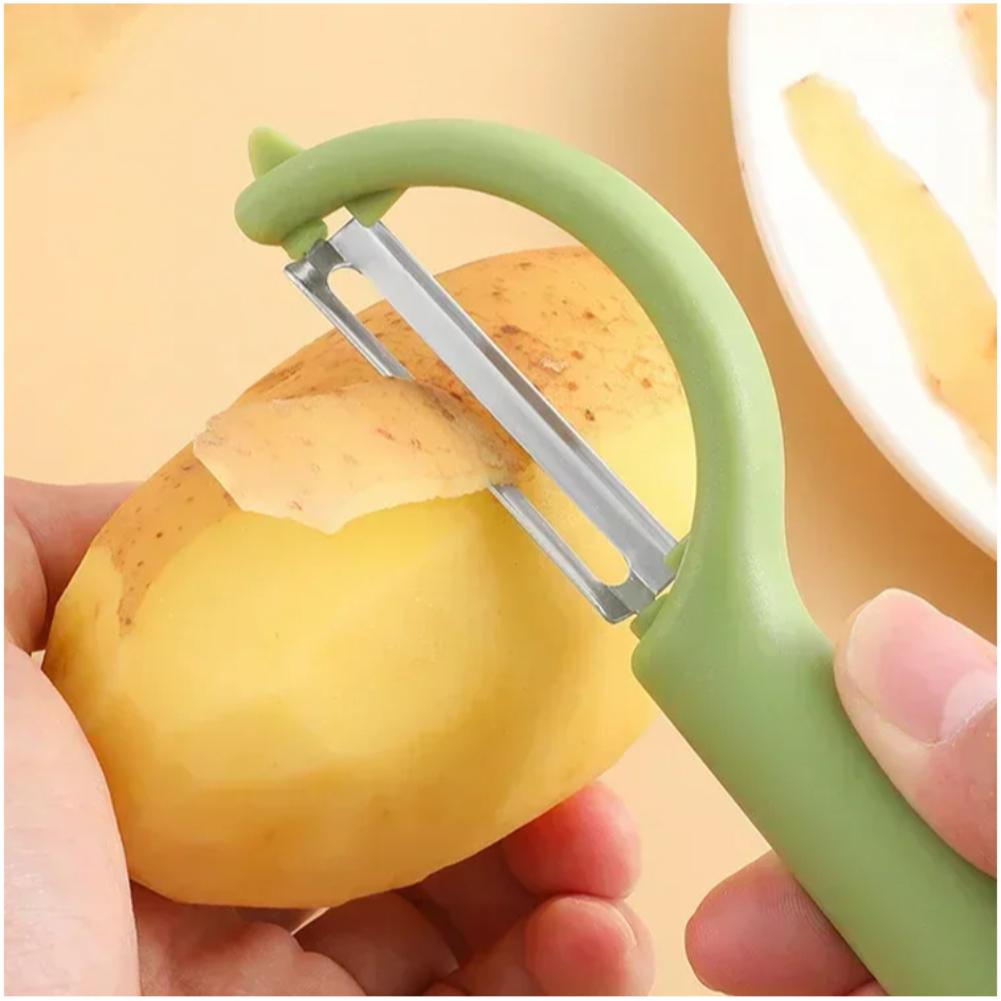 Rustfritt Stål Skreller Grønnsak Frukt Potetskreller Fjerner Grønnsakshøvel Skrellere Manuell Rask Skrelling Kuttere Kjøkkenredskaper