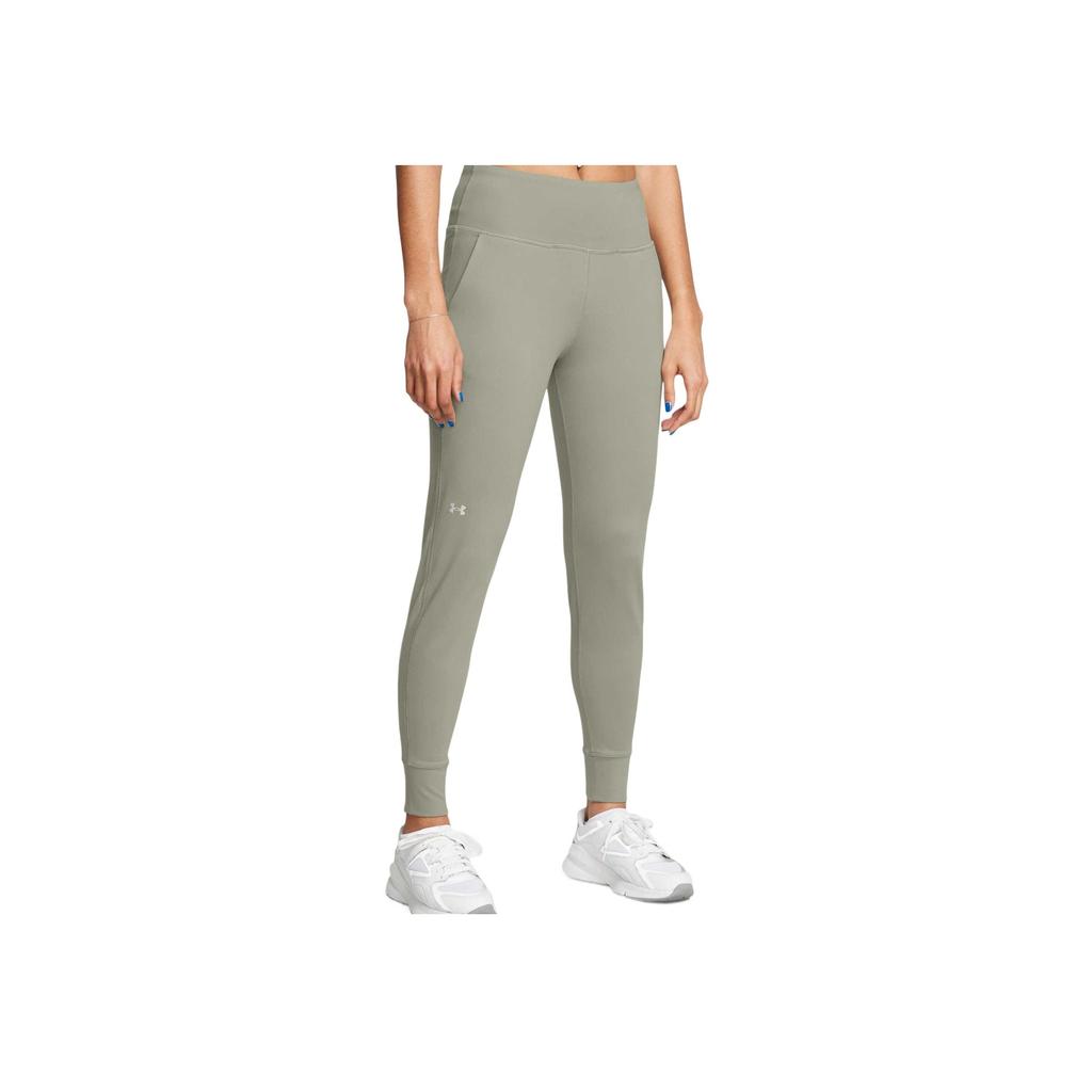 Under Armour Movement Solid Lightweight Comfortable Mid-Rise Slim Fit Sports Long Pants Women pants Green 1375078-504