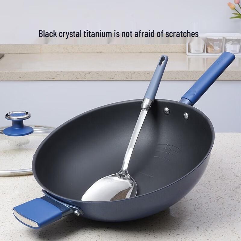 ASD 0-Coating Titanium Non-Stick Wok