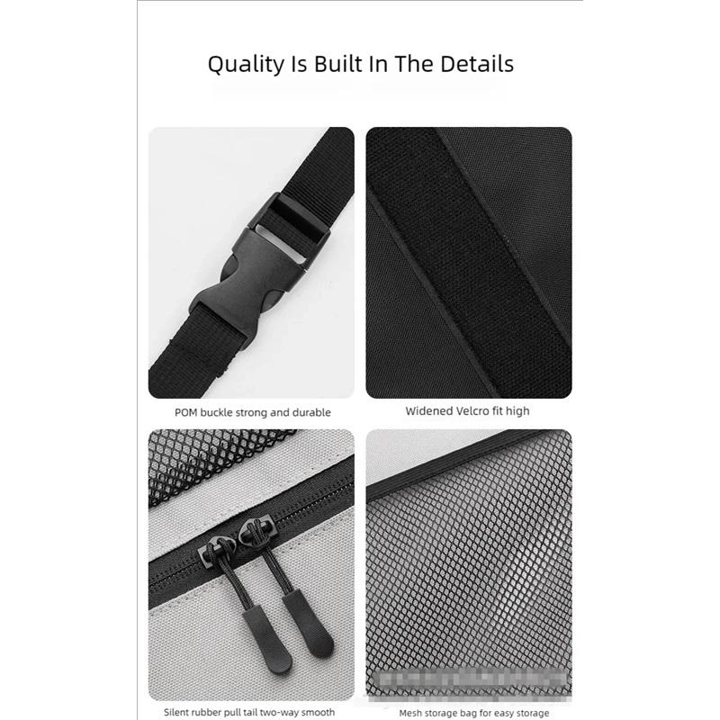 Car Trunk Storage Bag SUV Car Seat Back Hanging Bag Multi Functional Storage Mesh Bag Car Interior Storage Items