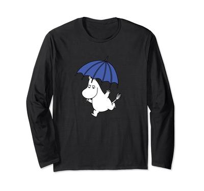 Moomin Umbrella Long Sleeve T-shirt