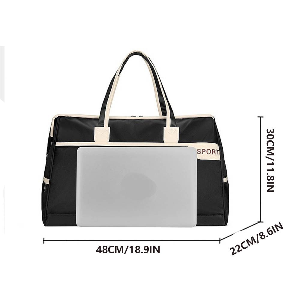 Large Capacity Sports Fitness Handbag Waterproof Gym Bag Fashion Travel Luggage Bag  Yoga