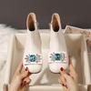 Autumn/Winter 2025 Korean Style Girls' Leather Princess Boots: Velvet-Lined, Soft Sole Short Boots
