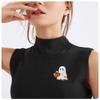Luxury Big Heavy Flower  Skull Brooch Jewelry Retro Ghost Witch Badge Pin For Coat Bag Decor Accessory Halloween Gift