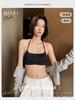 Neck Beautiful Back Underwear Women's Summer Thin Cool Feeling Small Chest Comfortable and Seamless Steel Ring Sexy Backless Tube Top