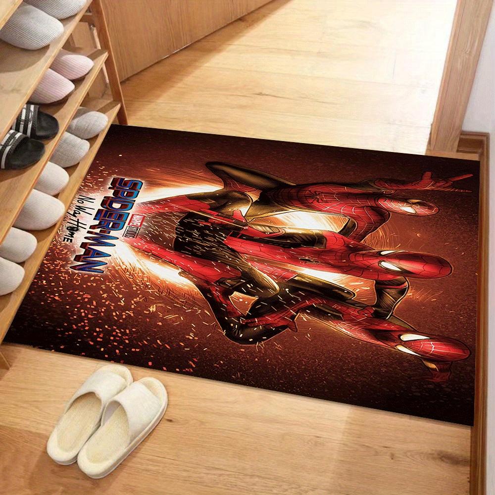 

1 шт. Килим Spider-man, Килимок для кімнати, Спальні та Ігрової кімнати, Міцний, Стійкий до плям та Легкий у догляді, Вітальні 60cm by 90cm