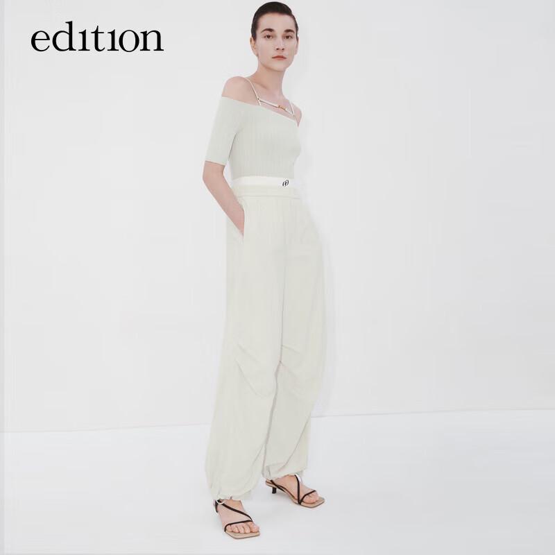 

Женский трикотажный топ с открытыми плечами editionE+ S (160)