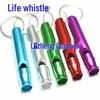 Compact Aluminum Outdoor Life-Saving Whistle