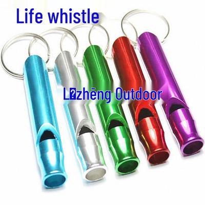 Compact Aluminum Outdoor Life-Saving Whistle