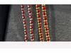 Women's Pure Silver Red Rope Bracelet - Niche Design, Handwoven New Year Jewelry