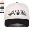 Unisex PRETTY GIRLS HAIR Letter Embroidery Baseball Caps Spring Autumn Outdoor Adjustable Casual Hats Sunscreen Hat Sports Cap