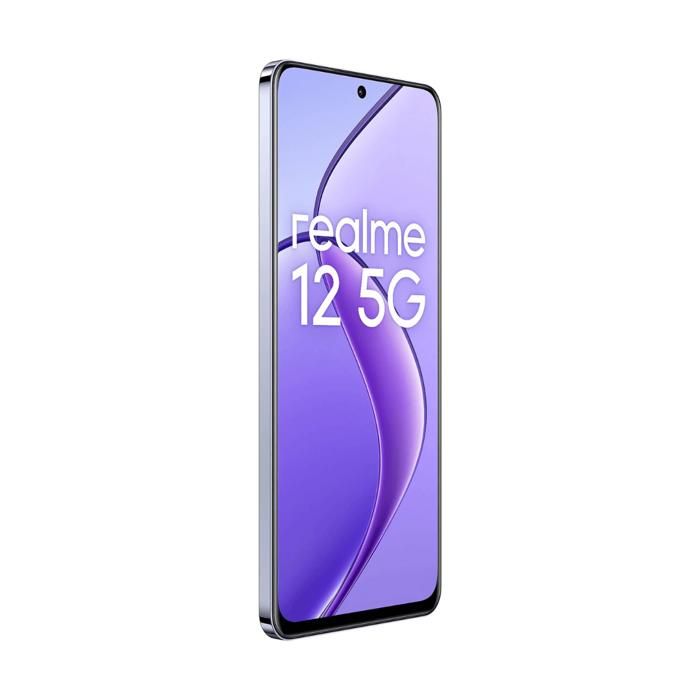 REALME MOBILNÍ TELEFON 12 5G 256GB FIALOVÝ 6.72'FHD+, 8/256GB, 108+2+8MP, Android 14
