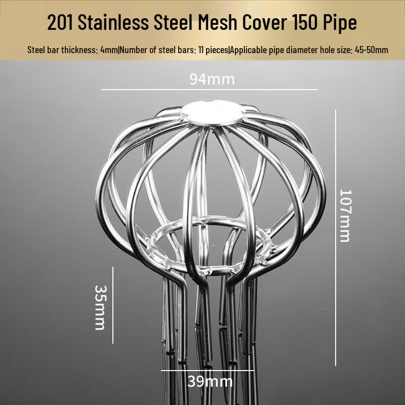 Zhuqin Stainless Steel Round Leaf Roof Drain Filter