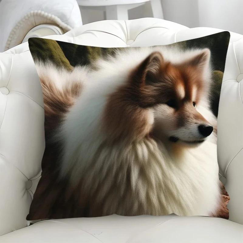 Car Living Room Sofa Cushion Cover Wildlife Pattern Luxury Home Decor Pillow Cover