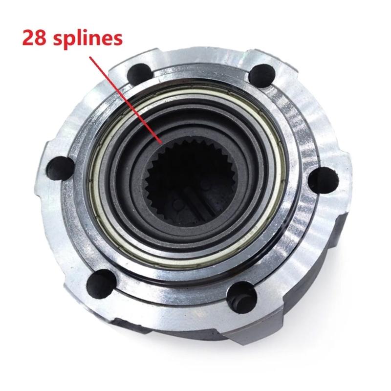 Locking Hub Kit 28 Tooth Spline for Enhancing Offroads Performances 40250-2S610 402502S610 SEAVM461HP WARN29091 AVM461HP