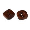 100pcs Square 2-holes Wooden Replacement Buttons Sewing Repair Buttons 13mm