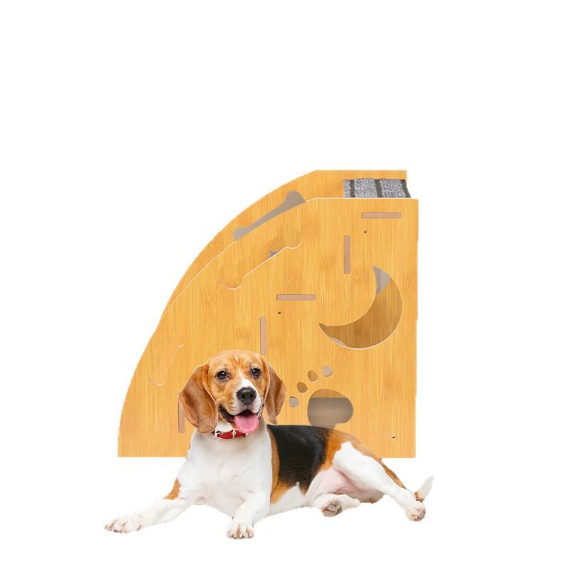 Wooden Pet Ladder: Bedside and Sofa Side Stairs for Dogs and Cats