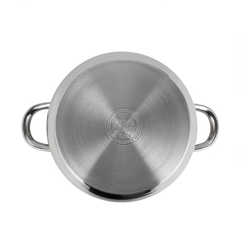 DePolina 304 Stainless Steel Double Layer Steamer & Soup Pot