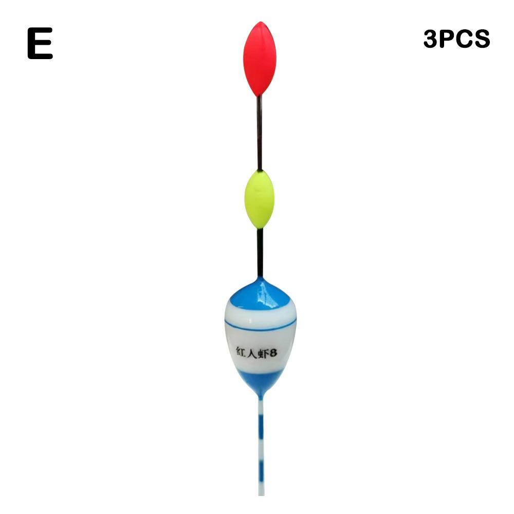 3pcs Fishing Floats Superfine Workmanship Dual-purpose Freshwater Floaters Fishing Tackle Buoy Ice Fishing Accessory