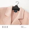 ELLE Women's 100% Lamb Wool Double-Faced Coat