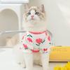 PET Dog Clothes Puff Tulip Waffle T-shirt Summer Clothes