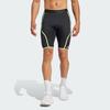 Adidas Adizero Lauf-Shorts Leggings Colorblock Streifen Design Lässig Atmungsaktiv Mittelhoch Sports Shorts Herren Shorts Schwarz IL1499