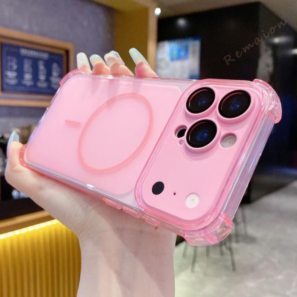 Magnetic Phone Case For For Iphone 17 11 12 13 14 1 16 17 Pro Max Plus Len Camera Shockproof Protector Cover