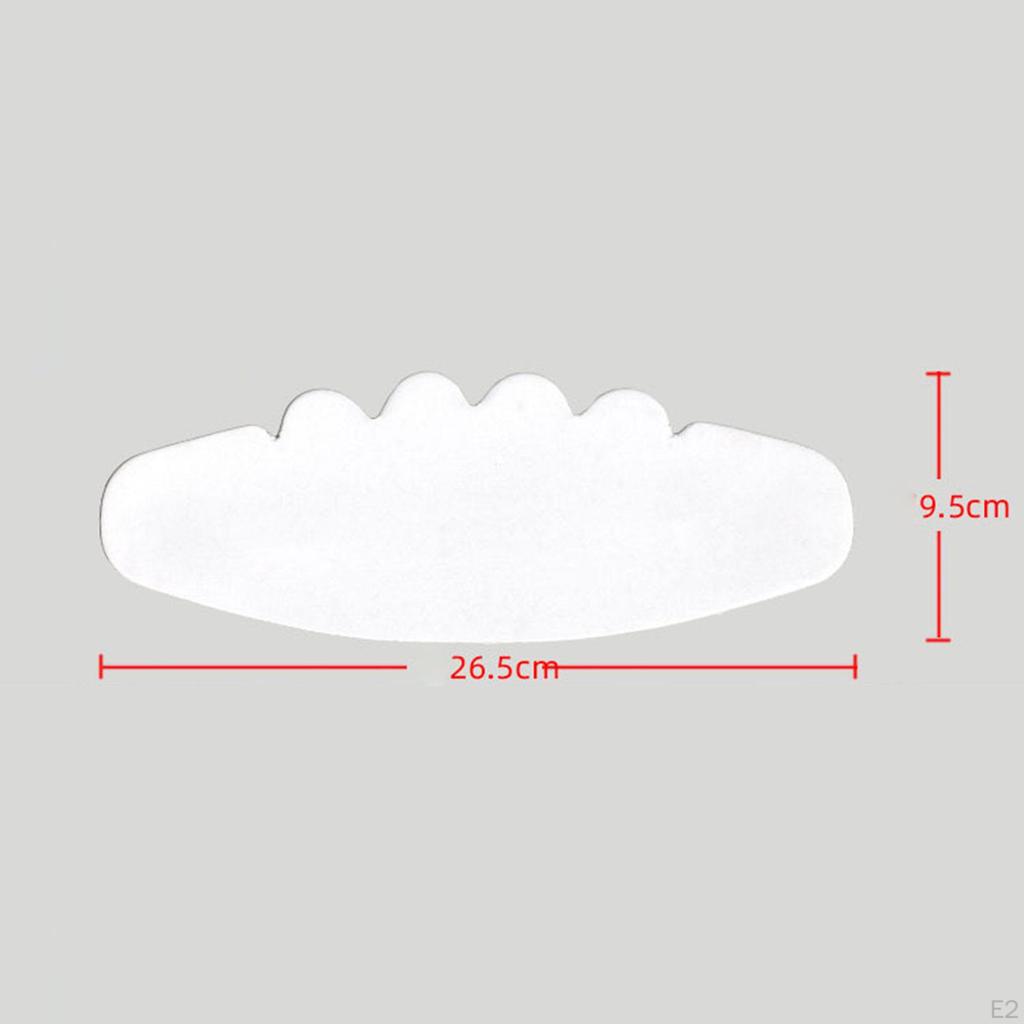 20 Pieces Hat Sweat Liners for Cap, Baseball Cap Liner, Absorbent Pad, Golf